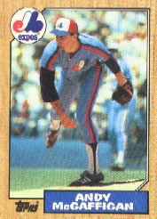 1987 Topps Baseball Cards      742     Andy McGaffigan